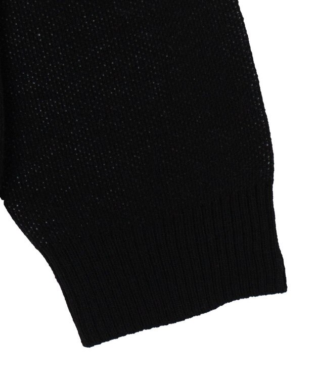 WEGO 【ユニセックス着用ITEM】ジャガードロゴジップパーカー ブラック