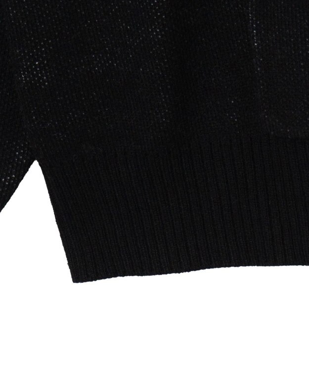 WEGO 【ユニセックス着用ITEM】ジャガードロゴジップパーカー ブラック