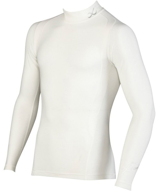 CW-X 【MEN】 CW-X メンズ 機能性トップス 肩が動かしやすくなる 運動時の疲労を軽減 ゴルフ 球技 マラソン 【JYURYU TOP】 長袖 JAO389 /ワコール アイボリー