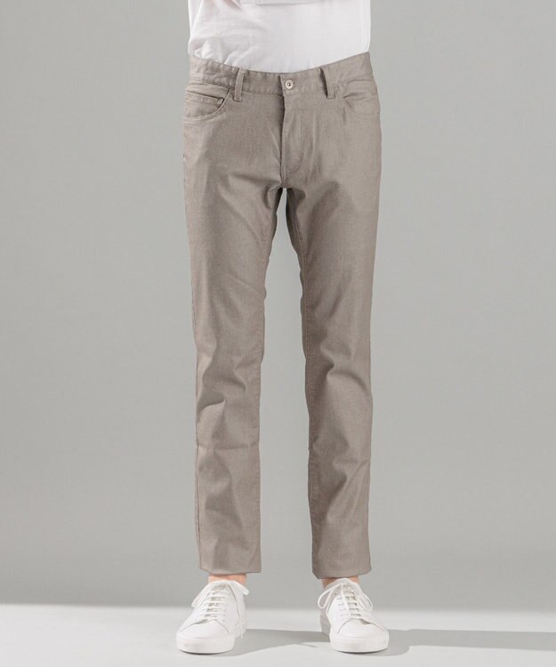 JOSEPH HOMME 【抜群のストレッチ性/光沢素材】ハイパワーソフトストレッチ 5ポケットパンツ / STICK 5P ベージュ系