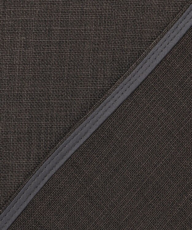 23区 【先行予約】リネンライクグロッシー バンドカラー ブラウス グレー系