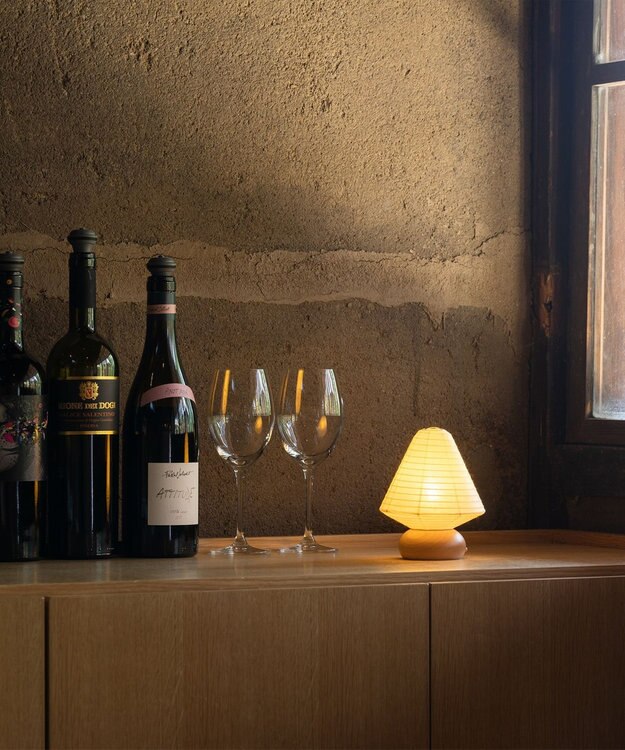 ちょうちん堂 【豆cocolan Muji】豆三角 ちょうちん ライト ホワイト