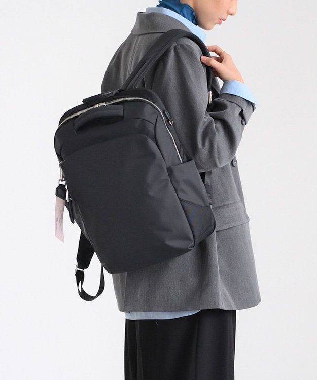 ACE BAGS & LUGGAGE W&.Day/Night ポルク スクエアリュック A4 14.0インチPC 15237 ダブルアンドデイナイト ブラック