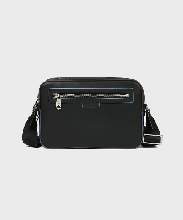 Paul Smith ロゴエンボス ミニショルダーバッグ ブラック