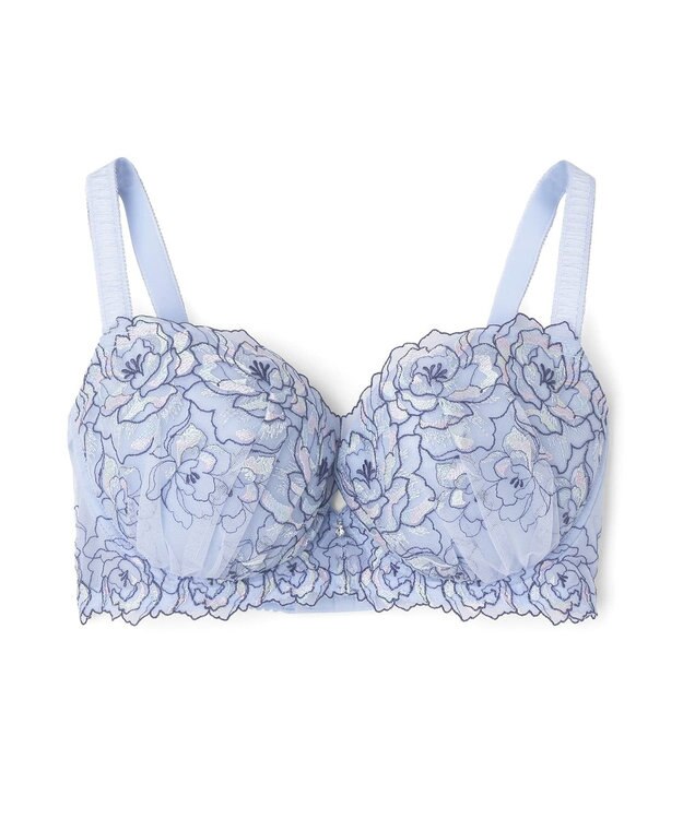 San-ai Resort（三愛水着楽園） 【エレガントコレクション2401】単品ブラHIカップ ブルー