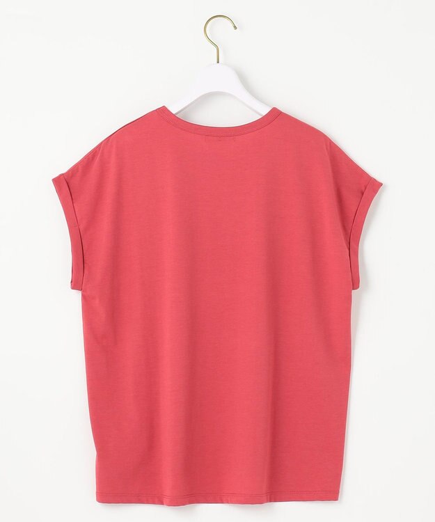 ANY SIS L 【接触冷感・UVケア】冷感ロゴ Tシャツ レッド