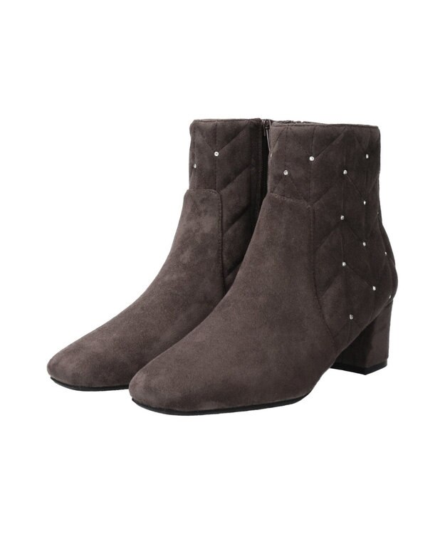 Bridget Birkin 【Bridget Birkin】キルティングストーンショートブーツ グレースウェード