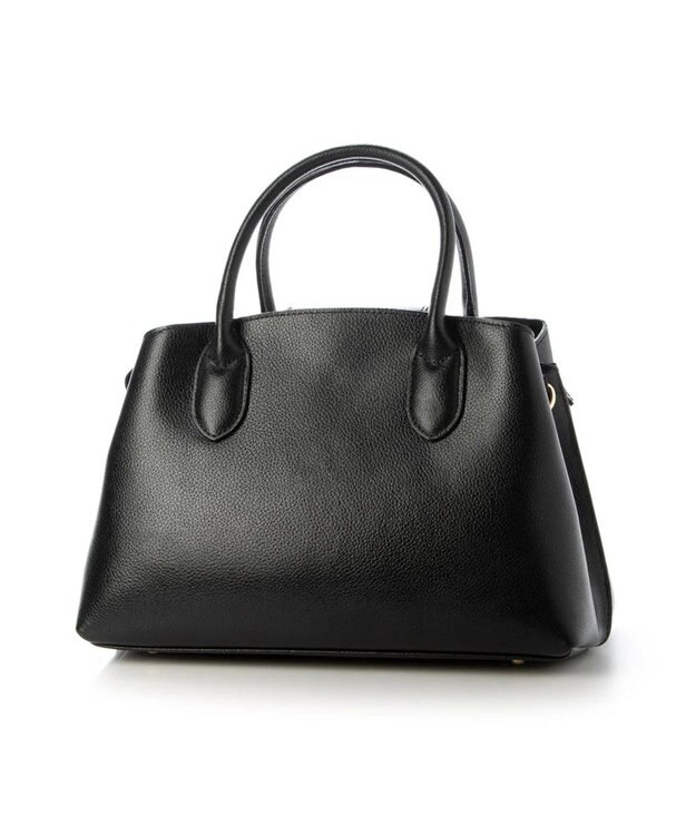 UNBILLION perche ゴートユーティリティヒネリかぶせトートS ブラック