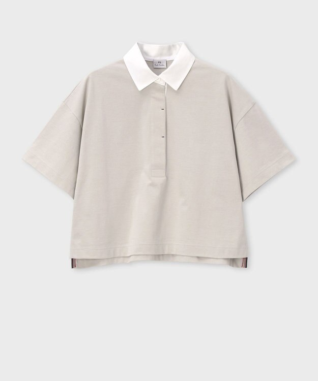Paul Smith コットン ラガーシャツ エクリュ