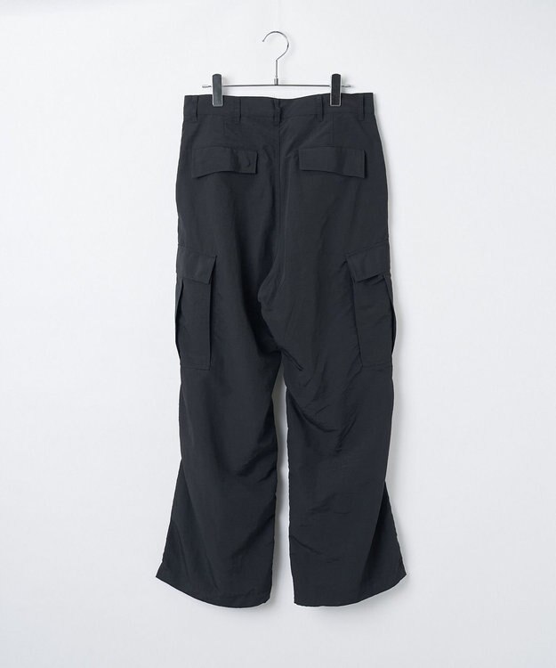 WEGO ナイロンカーゴパンツ ブラック