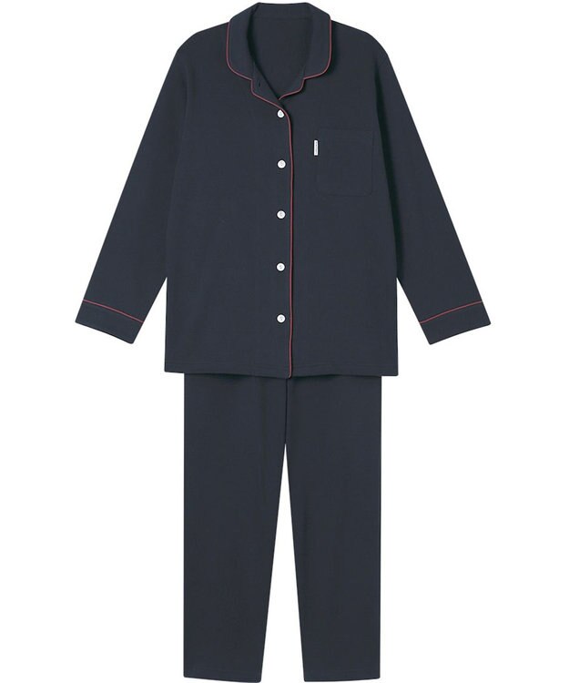 ワコール／睡眠科学 パジャマ 綿100%(本体) あったか 長袖 長ズボン レディース YDW450 睡眠科学／ワコール コン