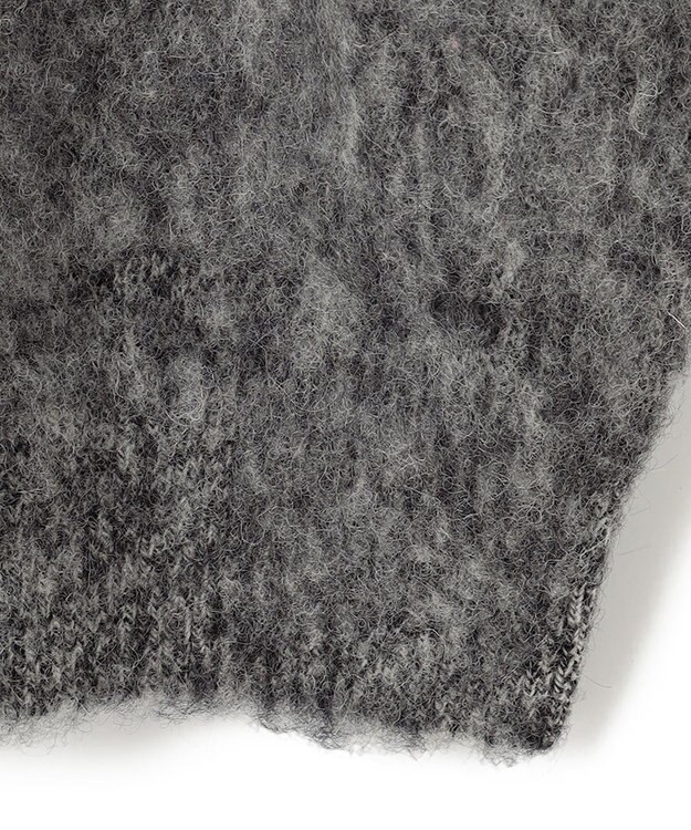 J.PRESS MEN 【J.PRESS ORIGINALS】SHETLAND WOOL SHAGGY SADLE CARDIGAN グレー系