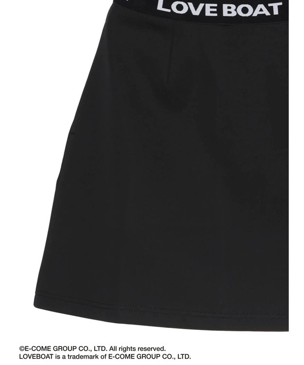 Green Parks ■別注　ＬＯＶＥ　ＢＯＡＴ　ミニスカート Black
