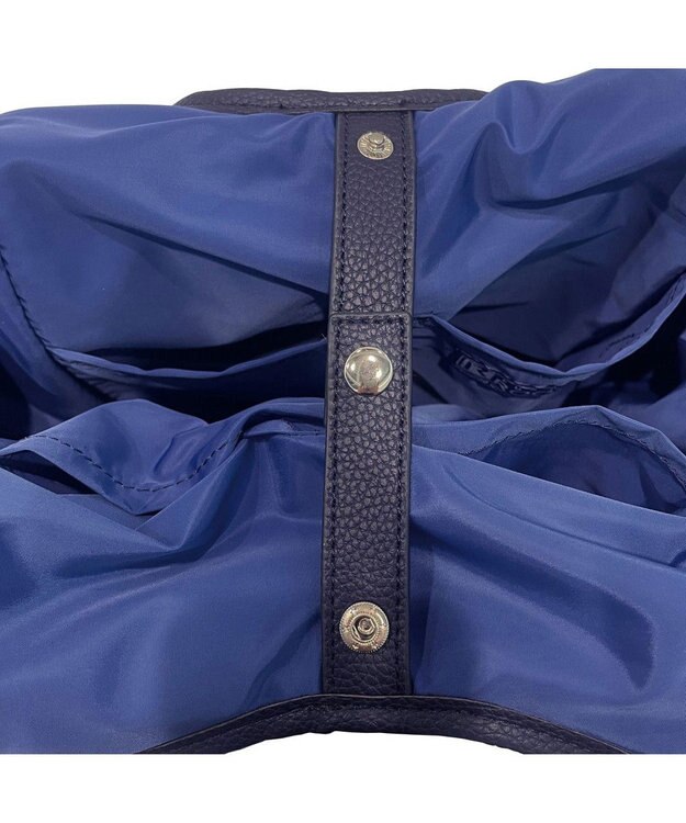 ROOTOTE 6456【軽量・肩掛け】LT.ラウンド.シャイニー-A 02：ネイビー