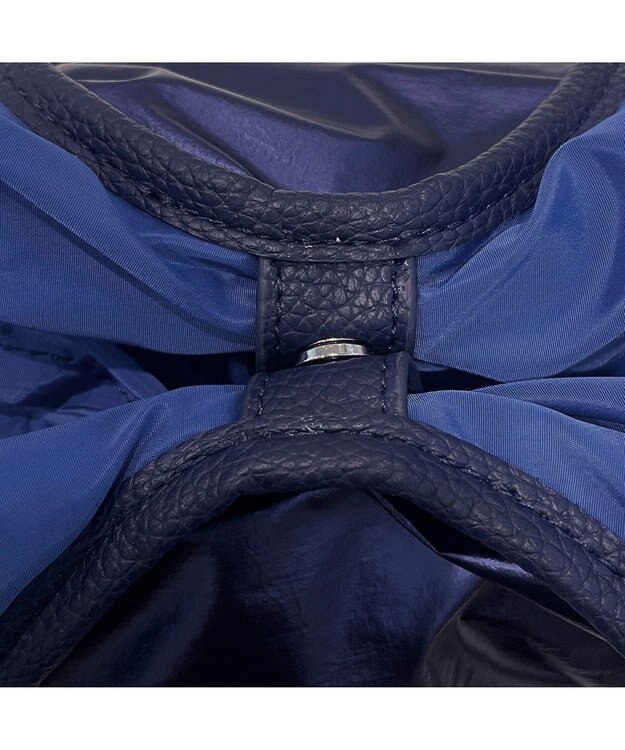 ROOTOTE 6456【軽量・肩掛け】LT.ラウンド.シャイニー-A 02：ネイビー