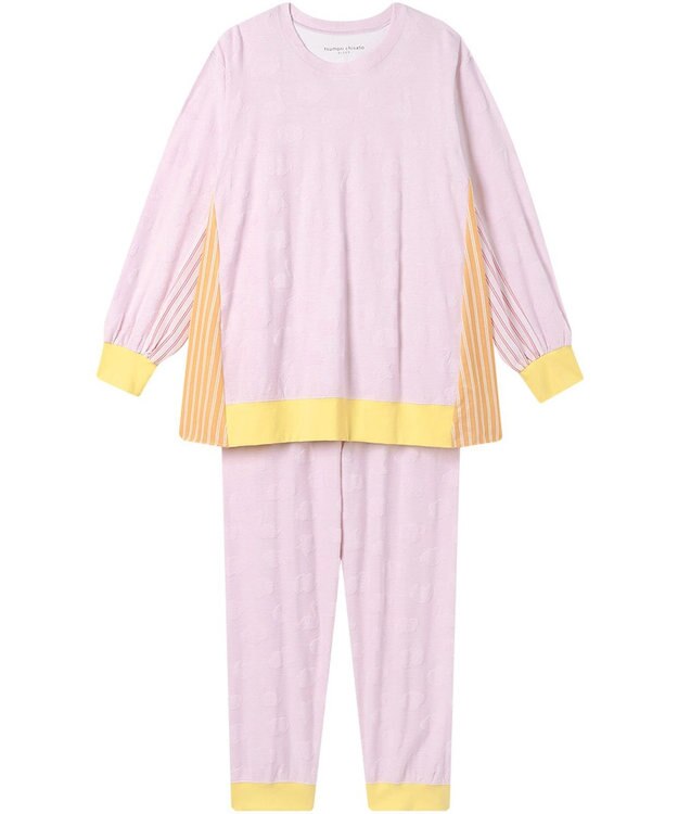 tsumori chisato SLEEP ツモリチサト パジャマ 長袖 長ズボン レディース UDX530/ワコール ピンク