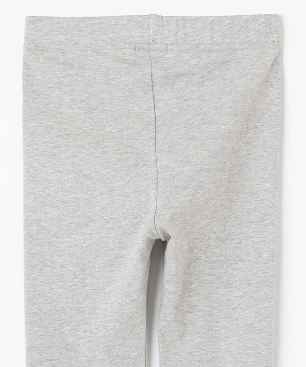 組曲 KIDS 【110-140cm】ストレッチ天竺レギンス（７分丈） グレー系