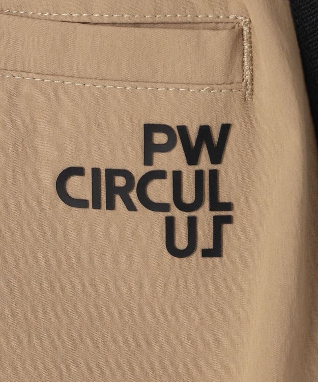 PW CIRCULUS 【MEN】サイドベンチレーションテーパードパンツ 2026年モデル ゴルフ ベージュ系