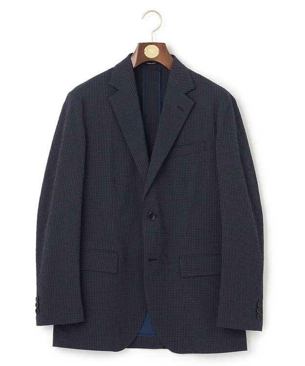 J.PRESS MEN トラベラーズシアサッカージャケット ネイビー系3