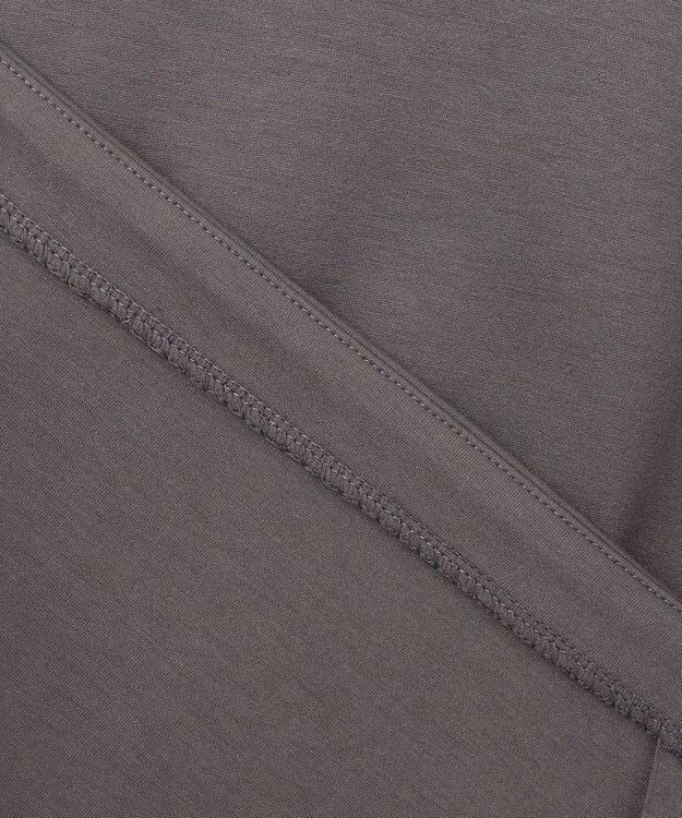 J.PRESS LADIES 【洗える】ダンボールジャージー ブルゾン グレー系