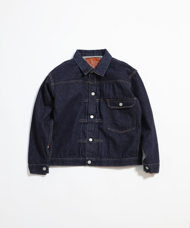 LENO BRENDA BIG TRUCKER JACKET《UNISEX》オーバーサイズデニムブルゾン INDIGO