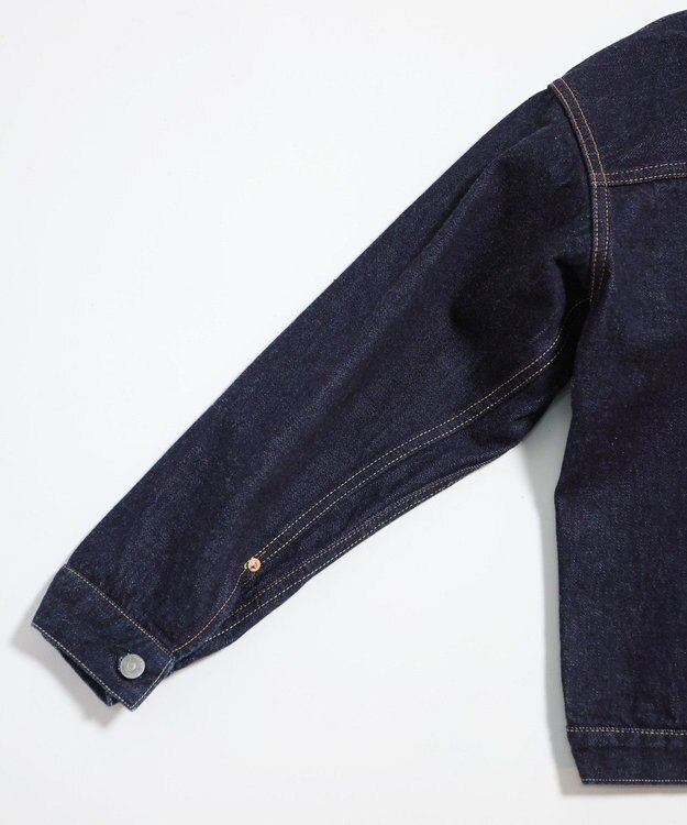 LENO BRENDA BIG TRUCKER JACKET《UNISEX》オーバーサイズデニムブルゾン INDIGO