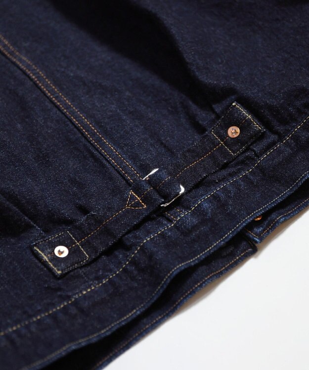 LENO BRENDA BIG TRUCKER JACKET《UNISEX》オーバーサイズデニムブルゾン INDIGO