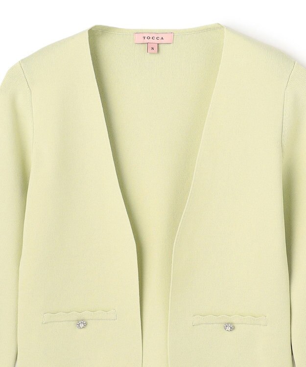 TOCCA SCALLOPED JEWEL ボレロ ミント系
