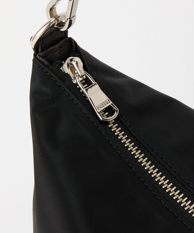 russet シンプルショルダーバッグ【クラウズナイロン】(CE-1467) Black