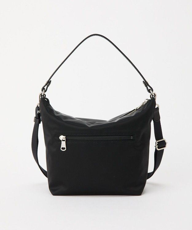 russet シンプルショルダーバッグ【クラウズナイロン】(CE-1467) Black