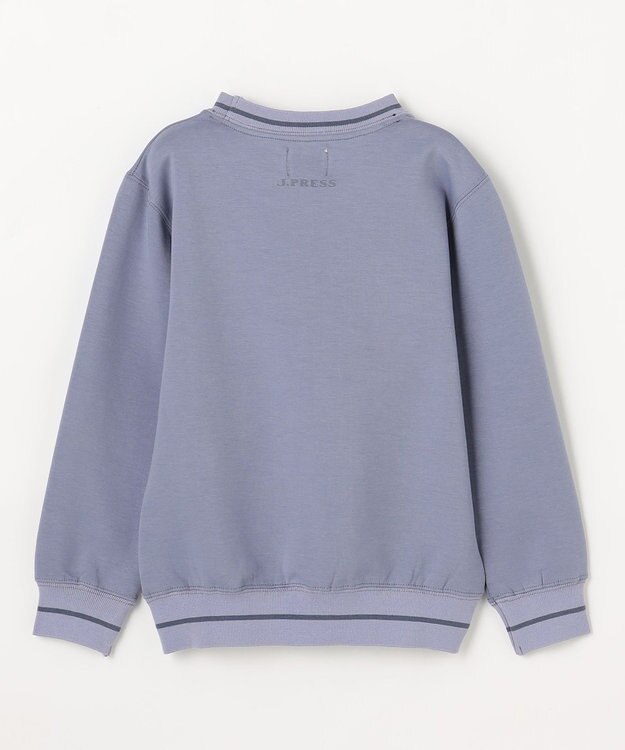 J.PRESS KIDS 【100-130cm】ダンボール ロゴエンブロイダリー トレーナー ダルブルー系