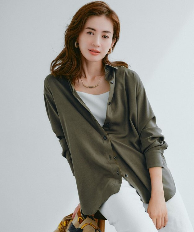 組曲 テレコスクエア タンクトップ ホワイト系