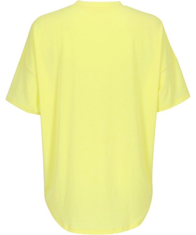 CW-X 【WOMEN】 CW-X Ｔシャツ 梨地素材 薄手 シアー感 スポーツウェア 半袖 レディース DLY125 /ワコール イエロー