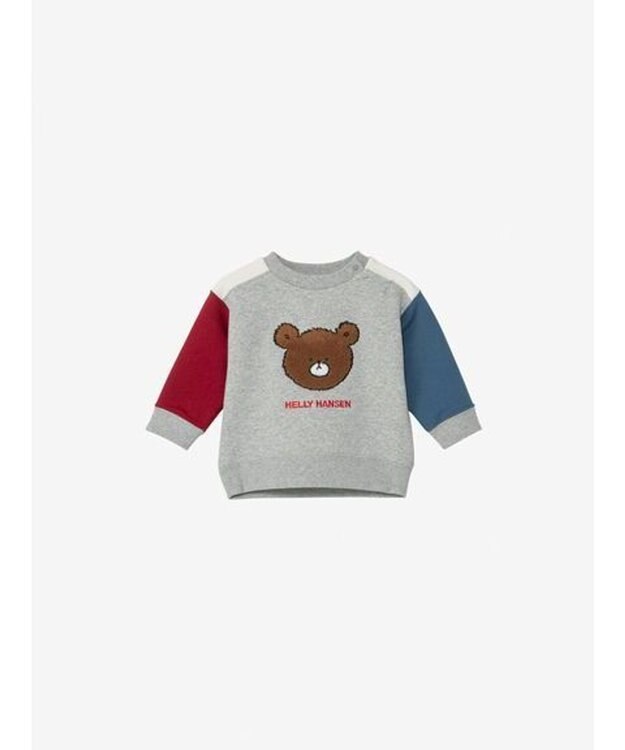 HELLY HANSEN 【ベビー】ヘリーベアスウェットクルー グレー