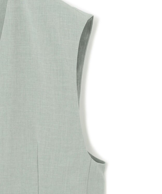 ICB 【洗える】 ハイツイストドライストレッチ ノーカラージレ ジェイドグレー系