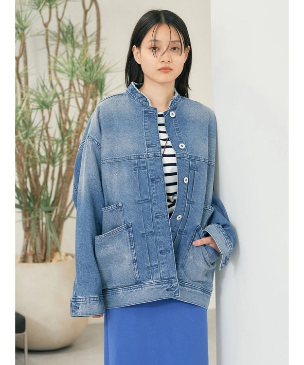 AMERICAN HOLIC デニムオーバージャケット Indigo