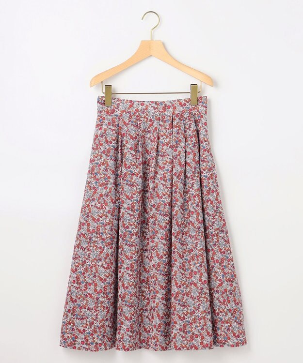 組曲 【先行予約・WEB限定】フラワーガーデンプリント スカート ベージュピンク系5