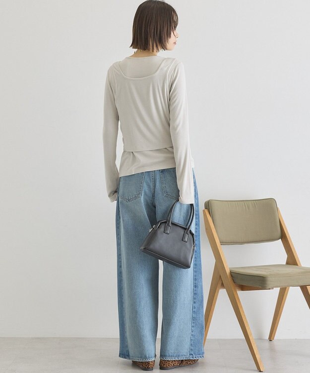 AMERICAN HOLIC 【2点セット】カーディガン+タンクトップ Ivory