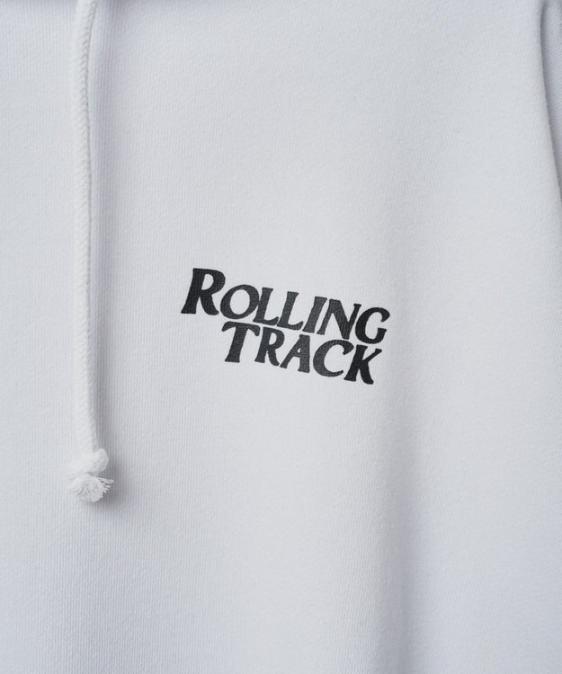 WEGO ヘビーウエイトユニークモチーフプルパーカー ホワイト