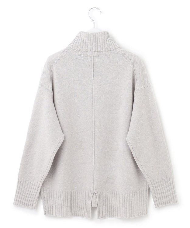 J.PRESS YORK STREET 【WOMEN】タートルネック ニット ライトグレー系