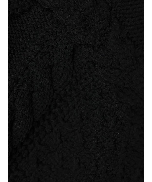 CRAFT STANDARD BOUTIQUE リサイクルポリエステルパッチワークプルオーバー Black