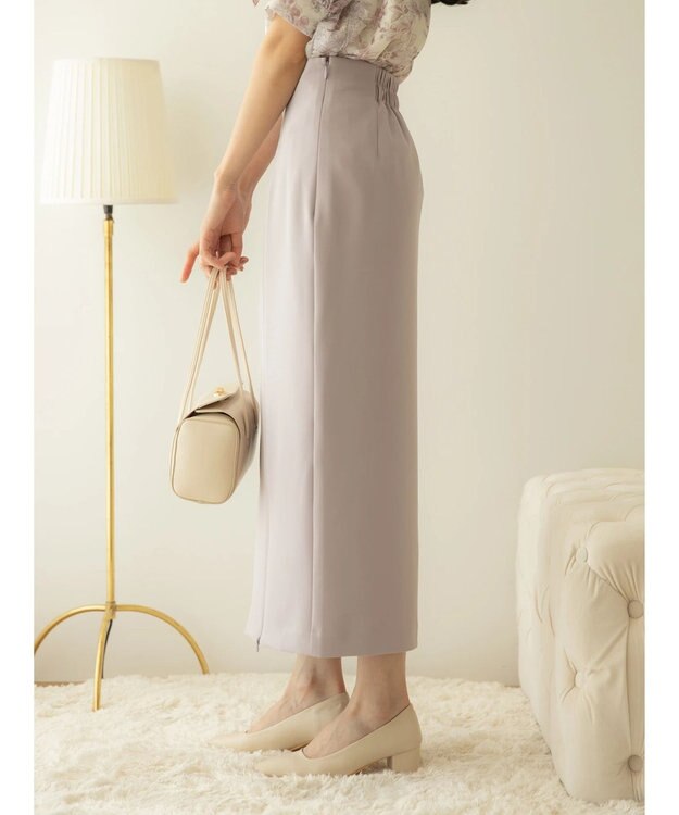 earth music&ecology ファスナースリットスカート Pink