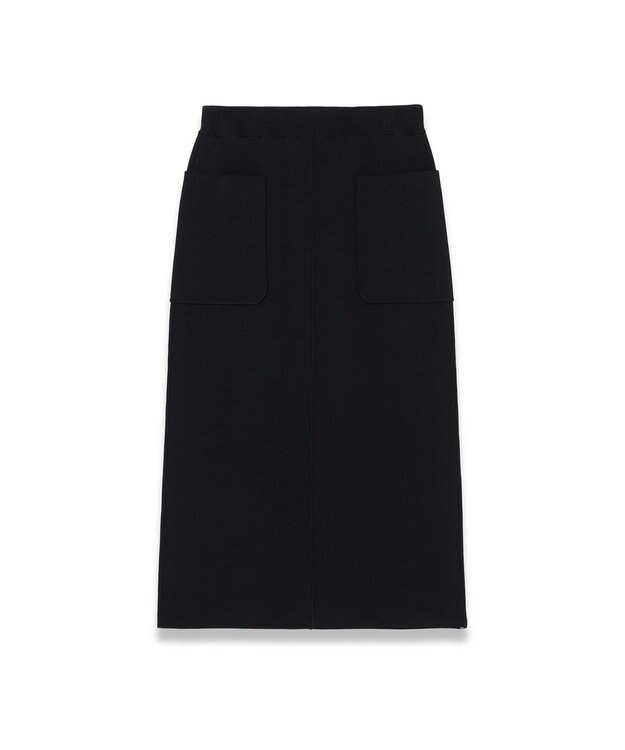 JOSEPH ミラノニットストレッチ　スカート Black