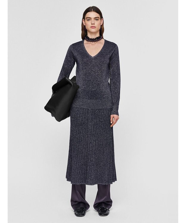 JOSEPH ルレックス　Vネックニット Aurora
