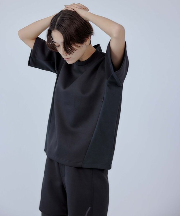 UNFILO 【ユニセックス】ACTIVE コンビハーフパンツ ブラック系