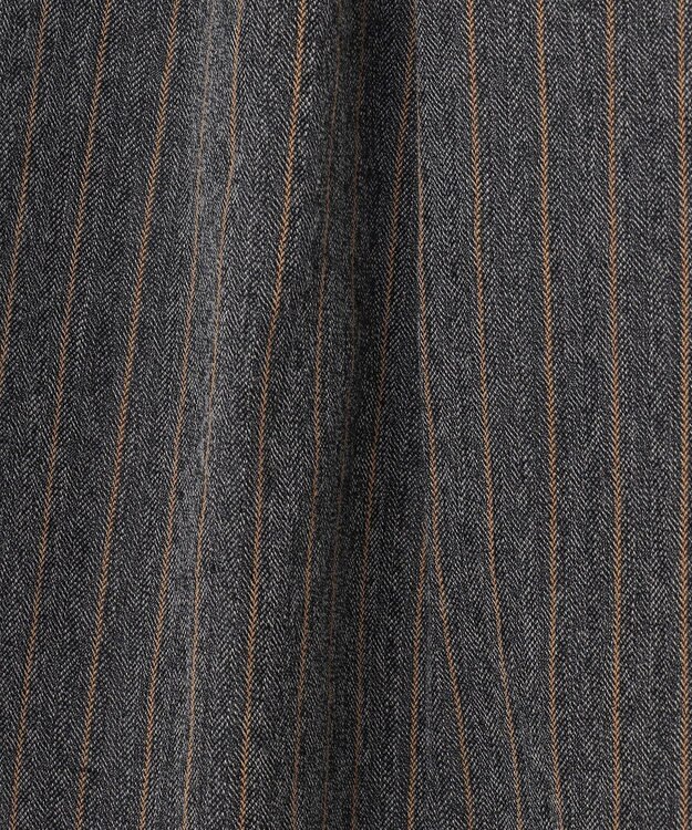 BEIGE， TURENNE / ワイドパンツ Gray×Camel line