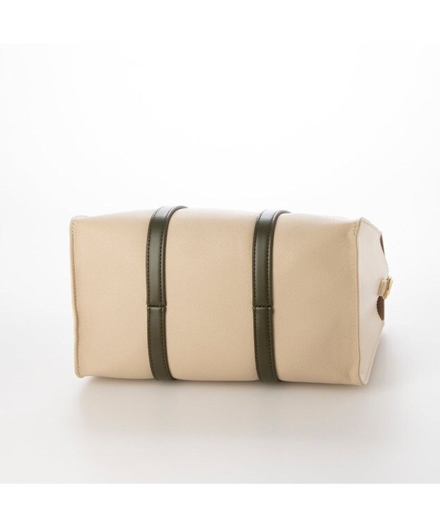 UNBILLION カシュカシュ cachecache / ワンハンドルバッグ付きトップひねりトート アイボリーミックス