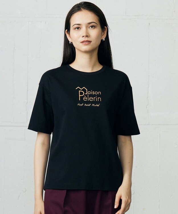 自由区 グラフィックロゴ Tシャツ ブラック