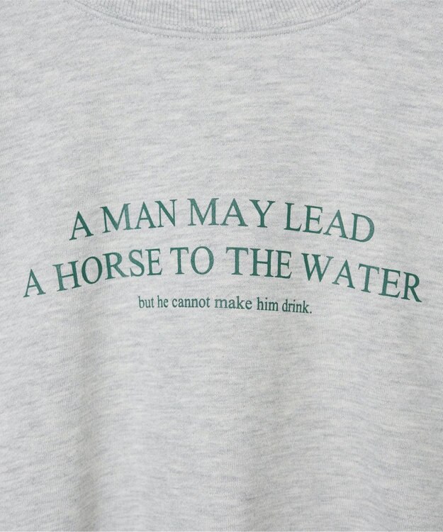 WEGO クロップドスウェット 柄1