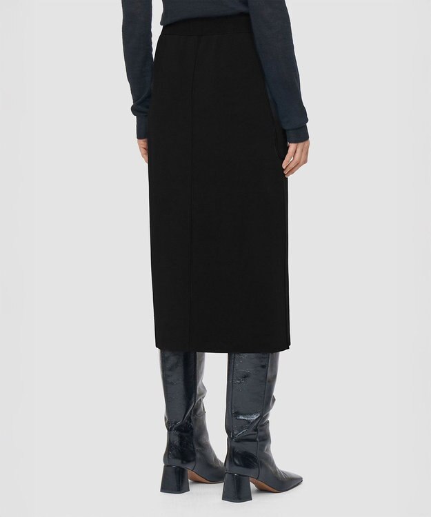 JOSEPH ミラノニットストレッチ　スカート Black